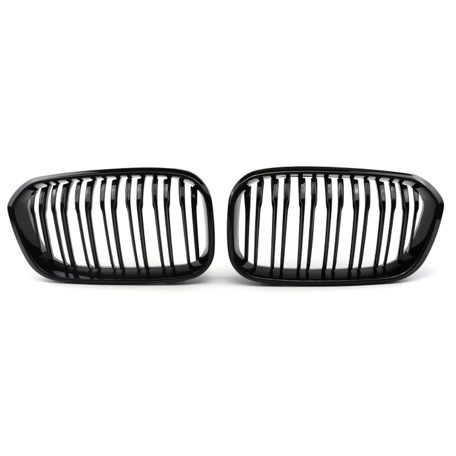 Gloss black/double/ grille MTP-BMG-012 for BMW