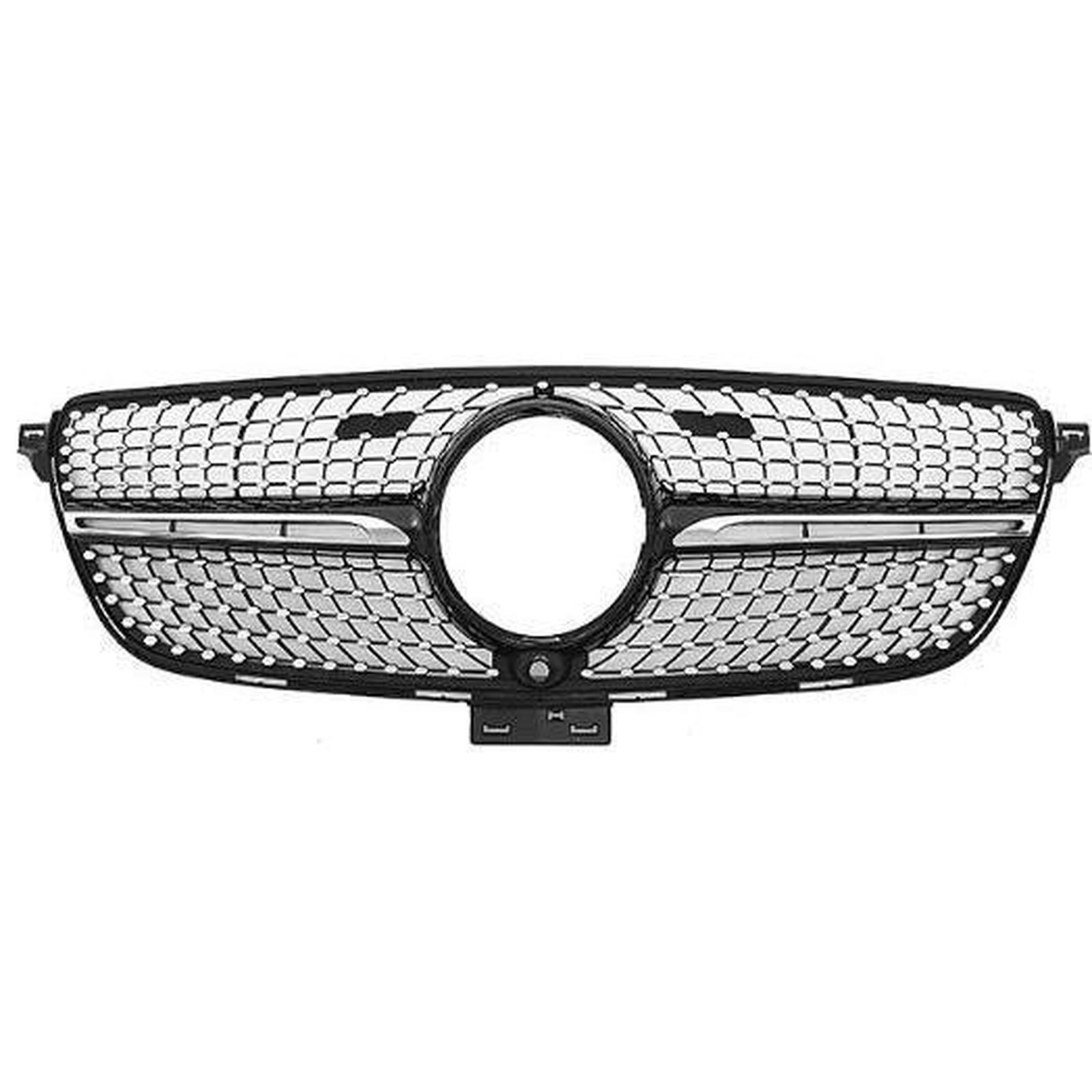 Diamond Grille Black MTP-BZG-165 for BENZ