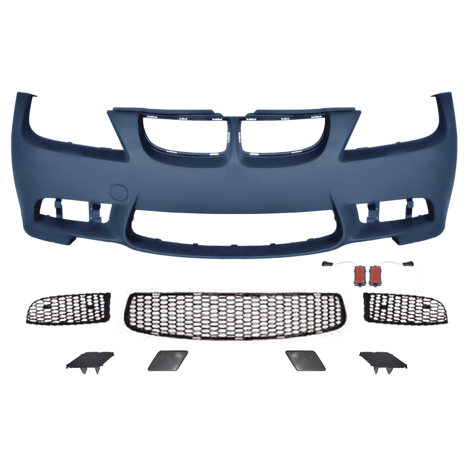 E90 M3 Front Bumper Assy Without fog lamp hole MTP-E90-003 for BMW