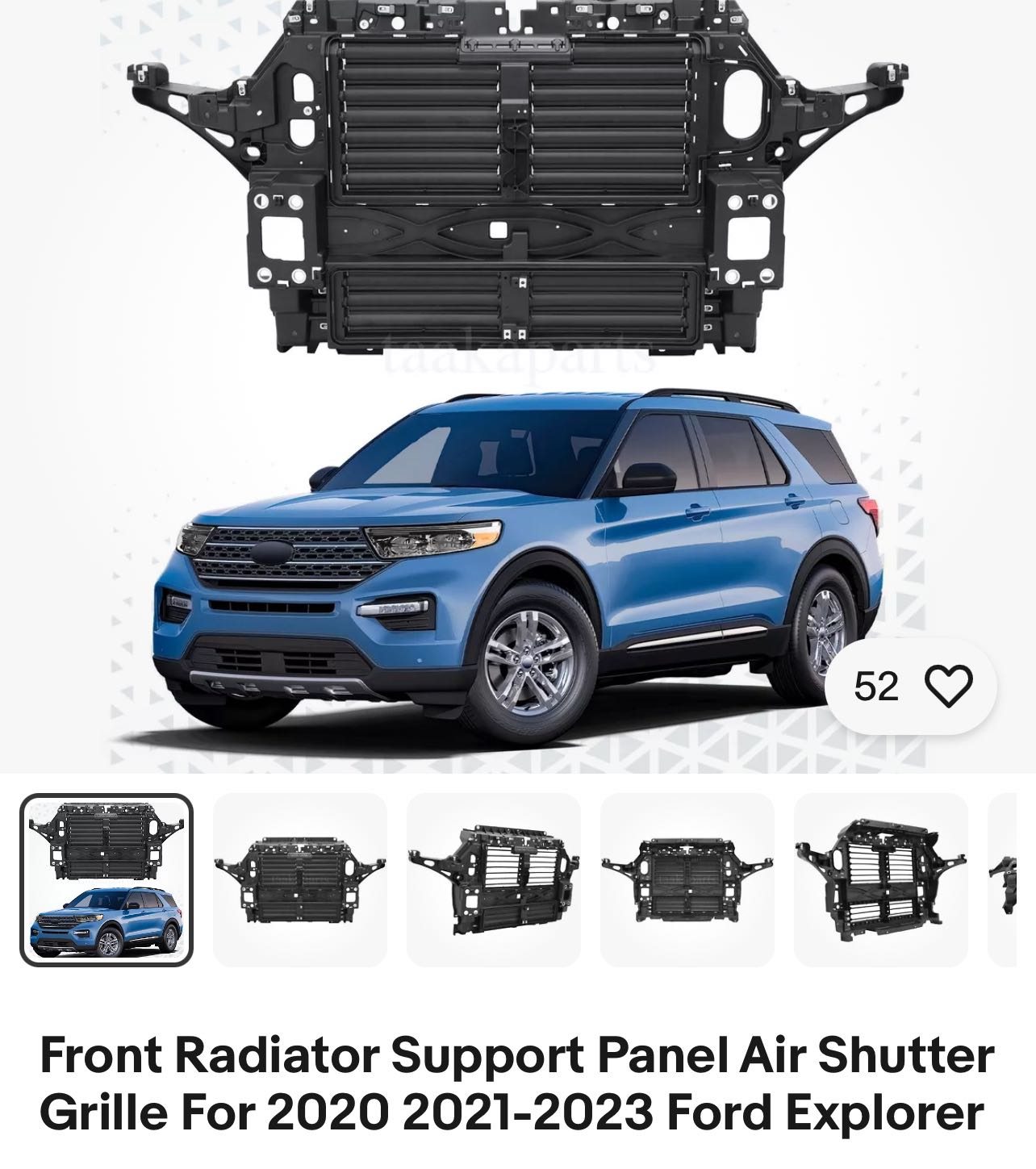 Active Grille Shutter/Air flap FD0280350 for 福特 Ford