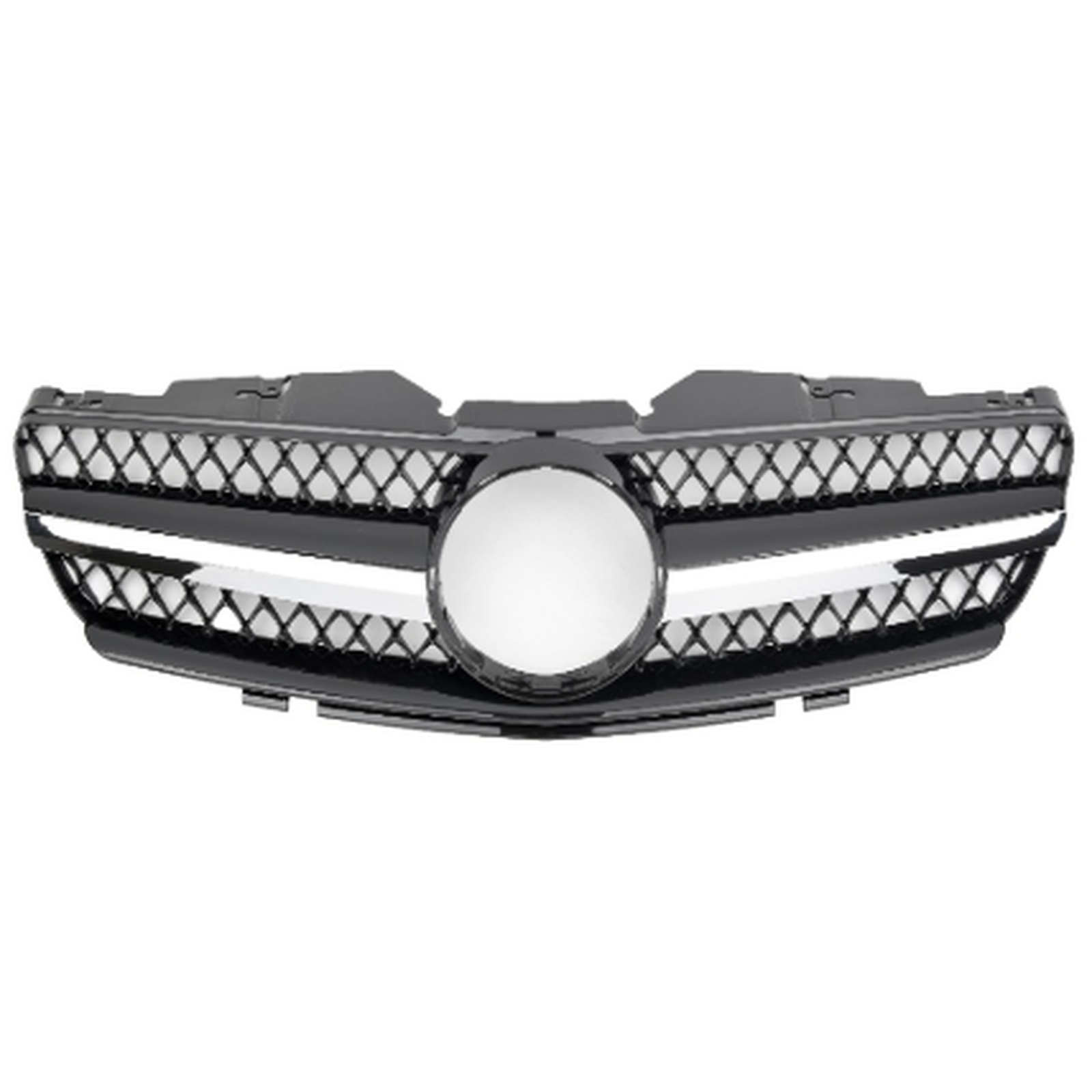 AMG Grille Black Chrome MTP-BZG-117 for BENZ