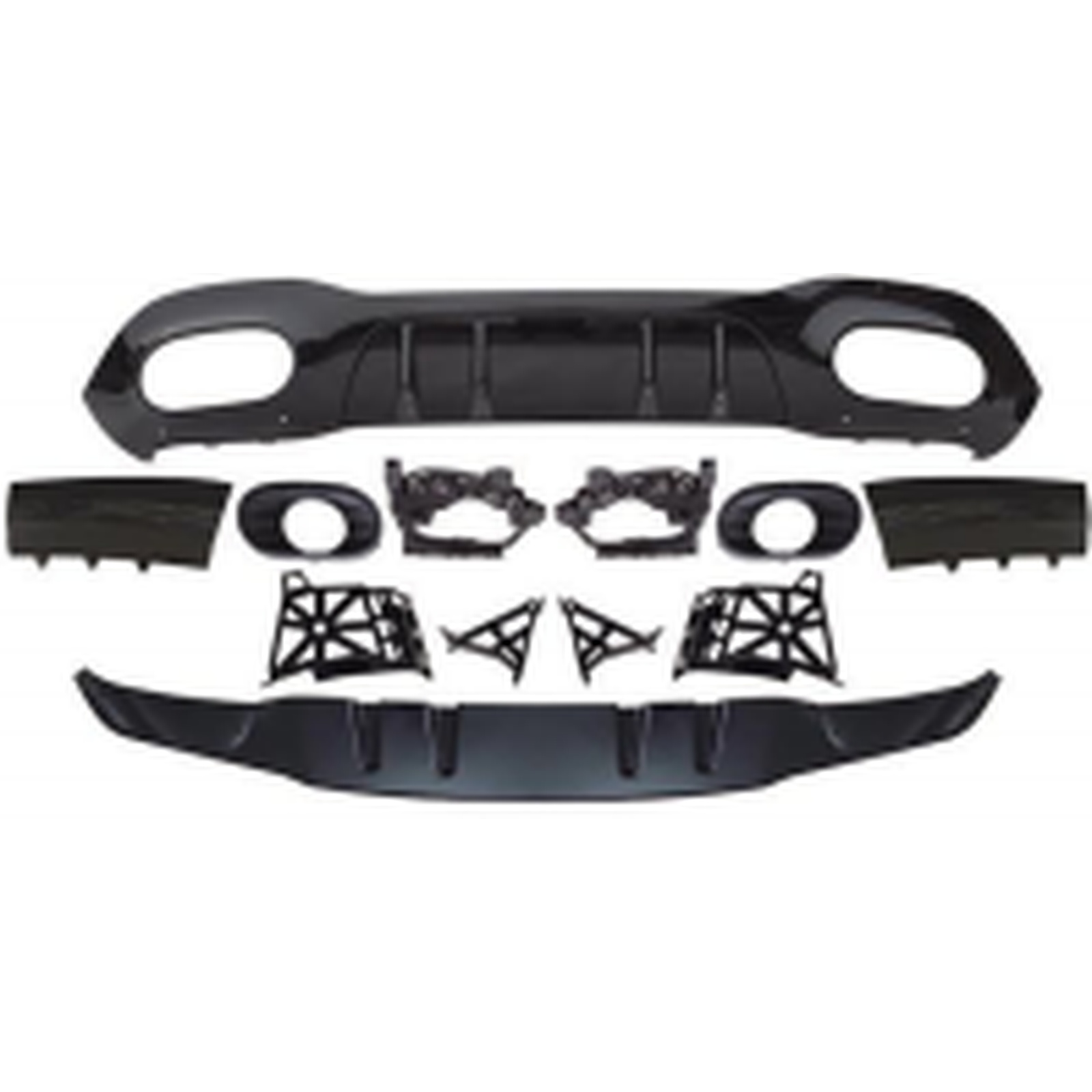 A35 Rear Diffuser/For AMG Sedan/ MTP-W177-010 for BENZ