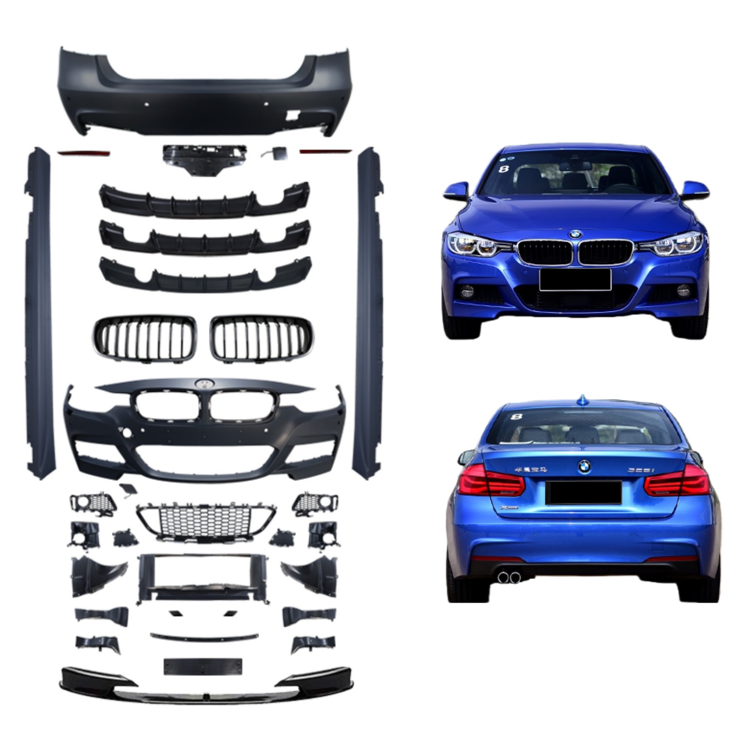 F30 M-Tech Bodykit MTP-F30-027-1 for BMW