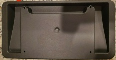 License plate holder TS0040750F1 for 特斯拉 Tesla