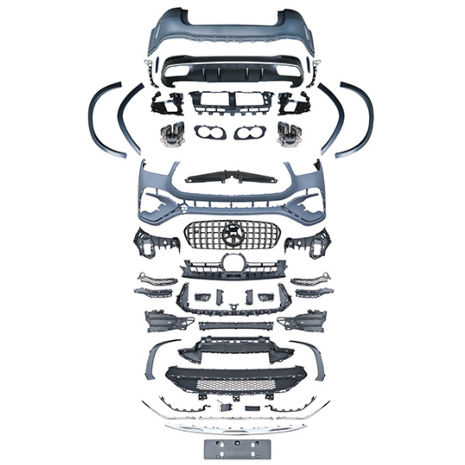 GLE53 AMG Body Kit For Normal/24+ MTP-W167-004 for BENZ