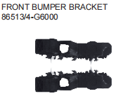 Bracket,Front Bumper KA0410051 for 起亚 Kia