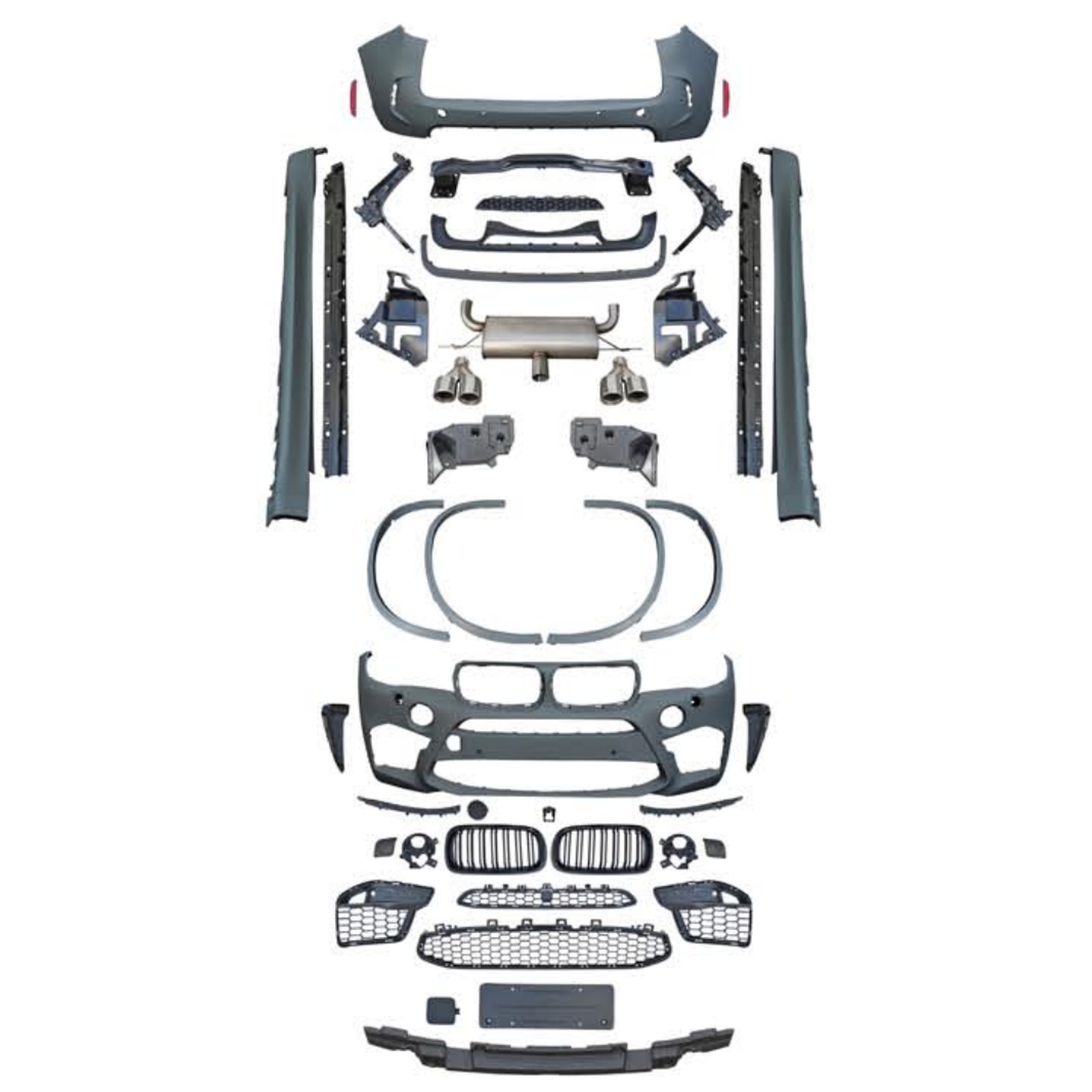 F16 X6M Body Kit MTP-F16-010 for BMW