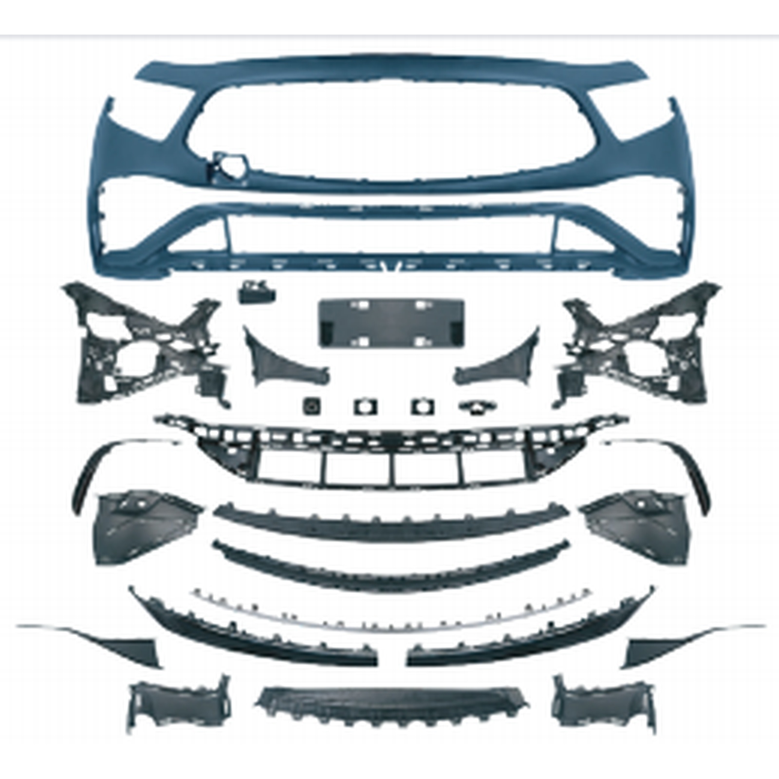 CLS53 Front Bumper Assy MTP-W257-008 for BENZ