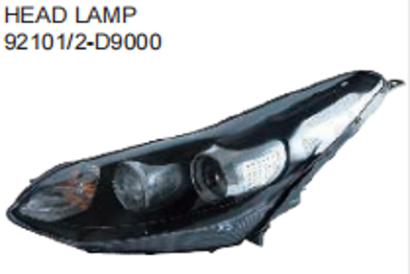 Head Lamps KA0840111YQ for 起亚 Kia