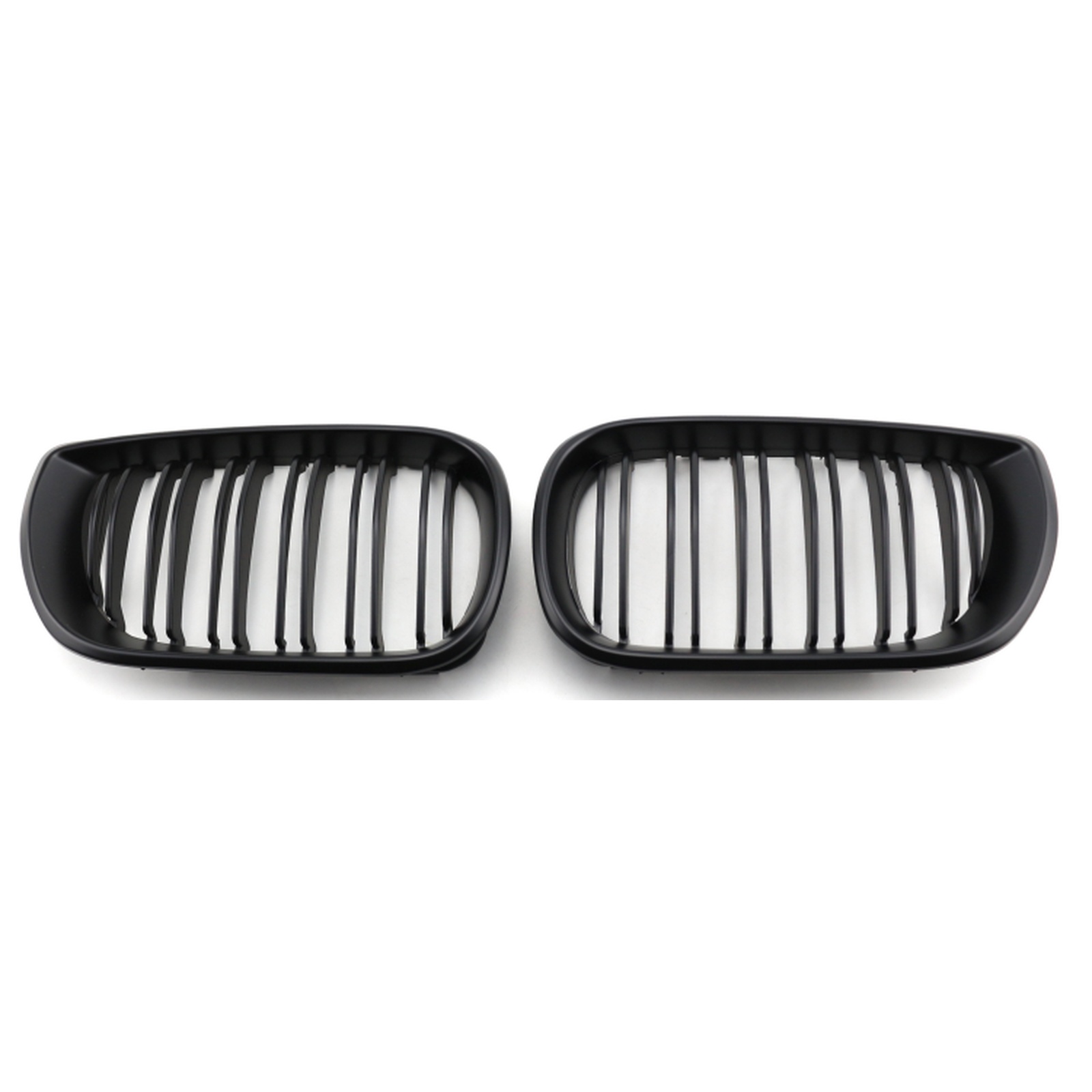 Matte black/double/grille MTP-BMG-040 for BMW