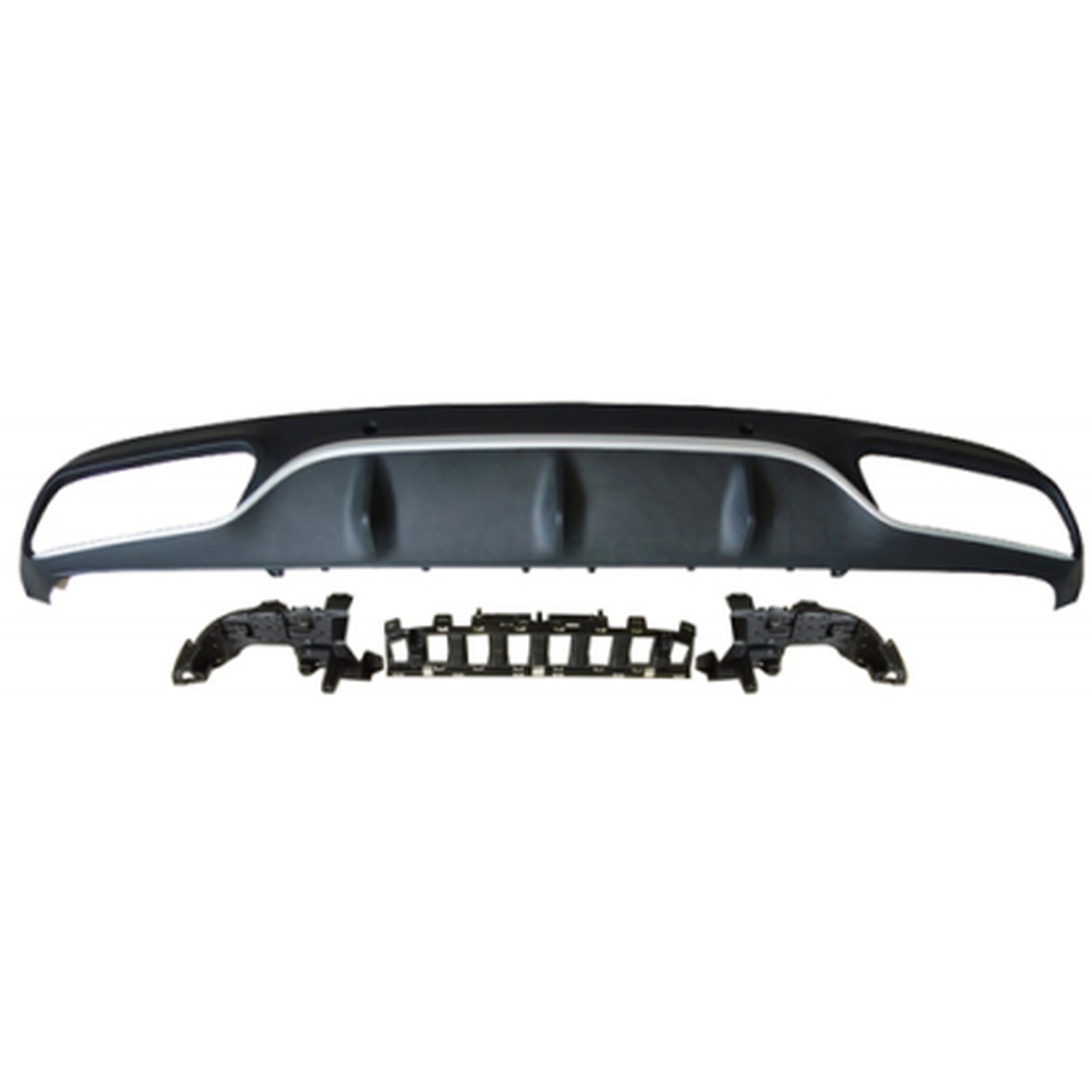 W205/C205 C63 Coupe Rear Diffuser/For AMG Coupe/Silver/ MTP-W205-019 for BENZ