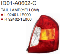 Tail Lamps HN00330171 for 现代 Hyundai