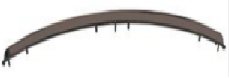 Moulding,Front bumper FD0270400D1M2QSP for 福特 Ford