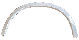 Wheel Arch Moldings BC1570642R1GL for 梅赛德斯-奔驰 Mercedes-Benz