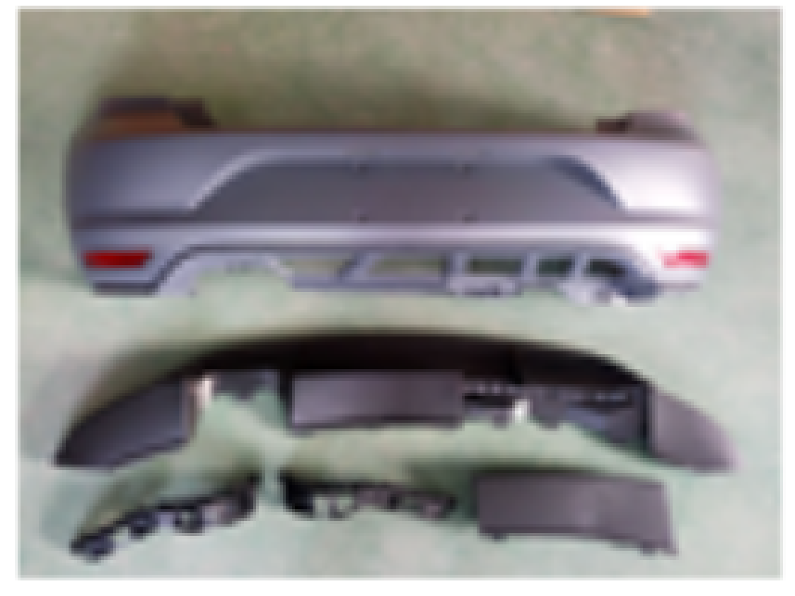 Rear bumper frame VG0842270 for 大众 Volkswagen