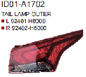 Tail Lamps HN0060170O1 for 现代 Hyundai