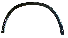 Wheel Arch Moldings BC1570642F1GL for 梅赛德斯-奔驰 Mercedes-Benz