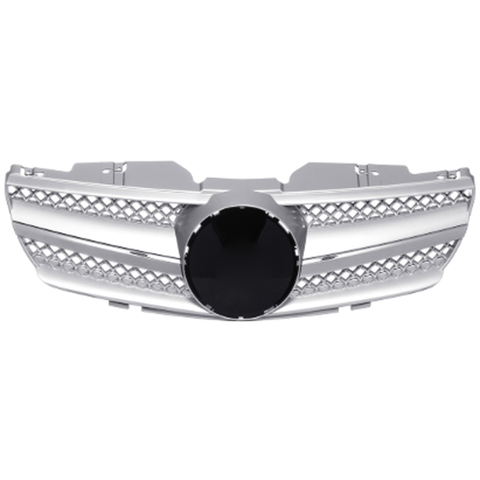 AMG Grille Silver Chrome MTP-BZG-118 for BENZ