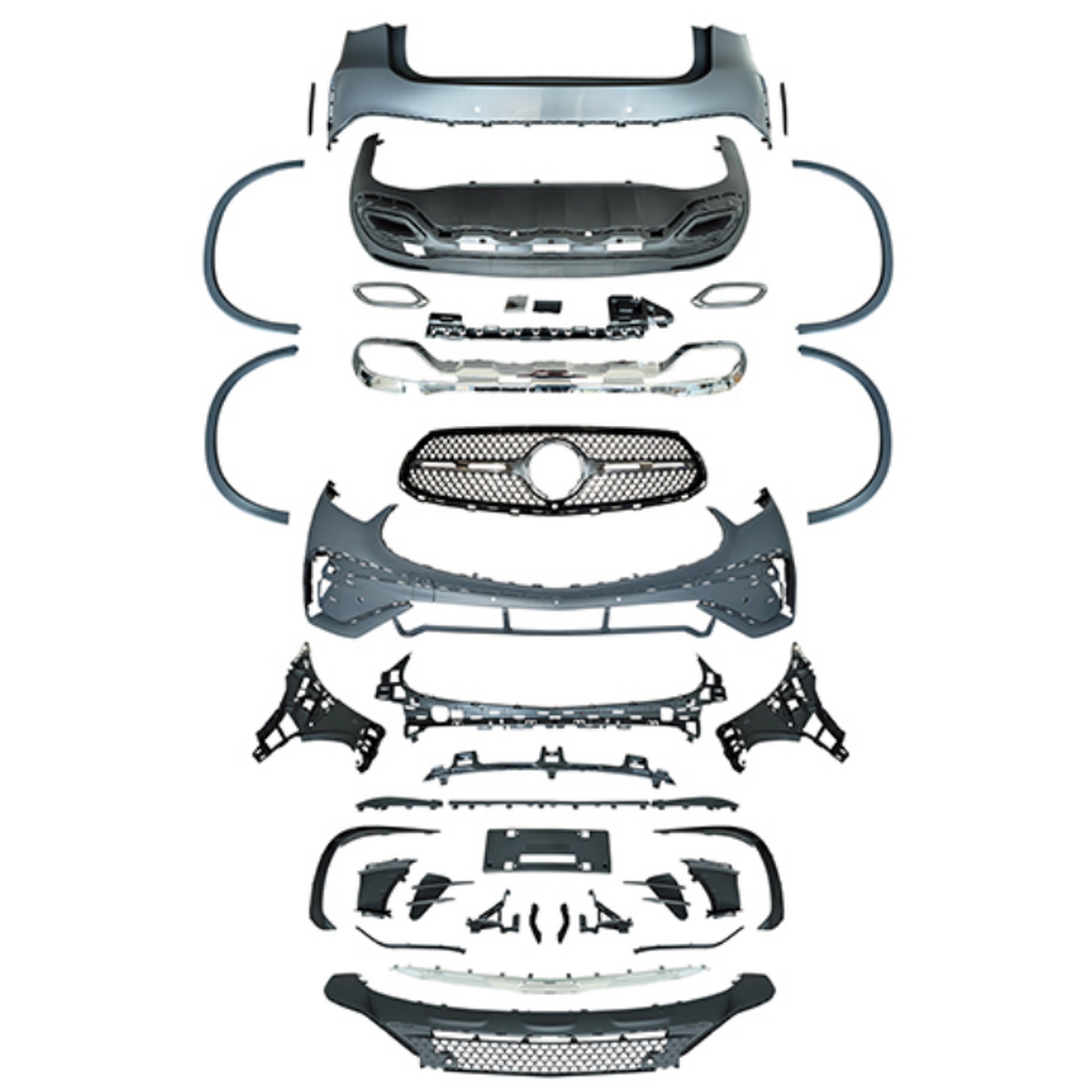 GLC Sport Line AMG Bodykit For Normal MTP-X254-003 for BENZ