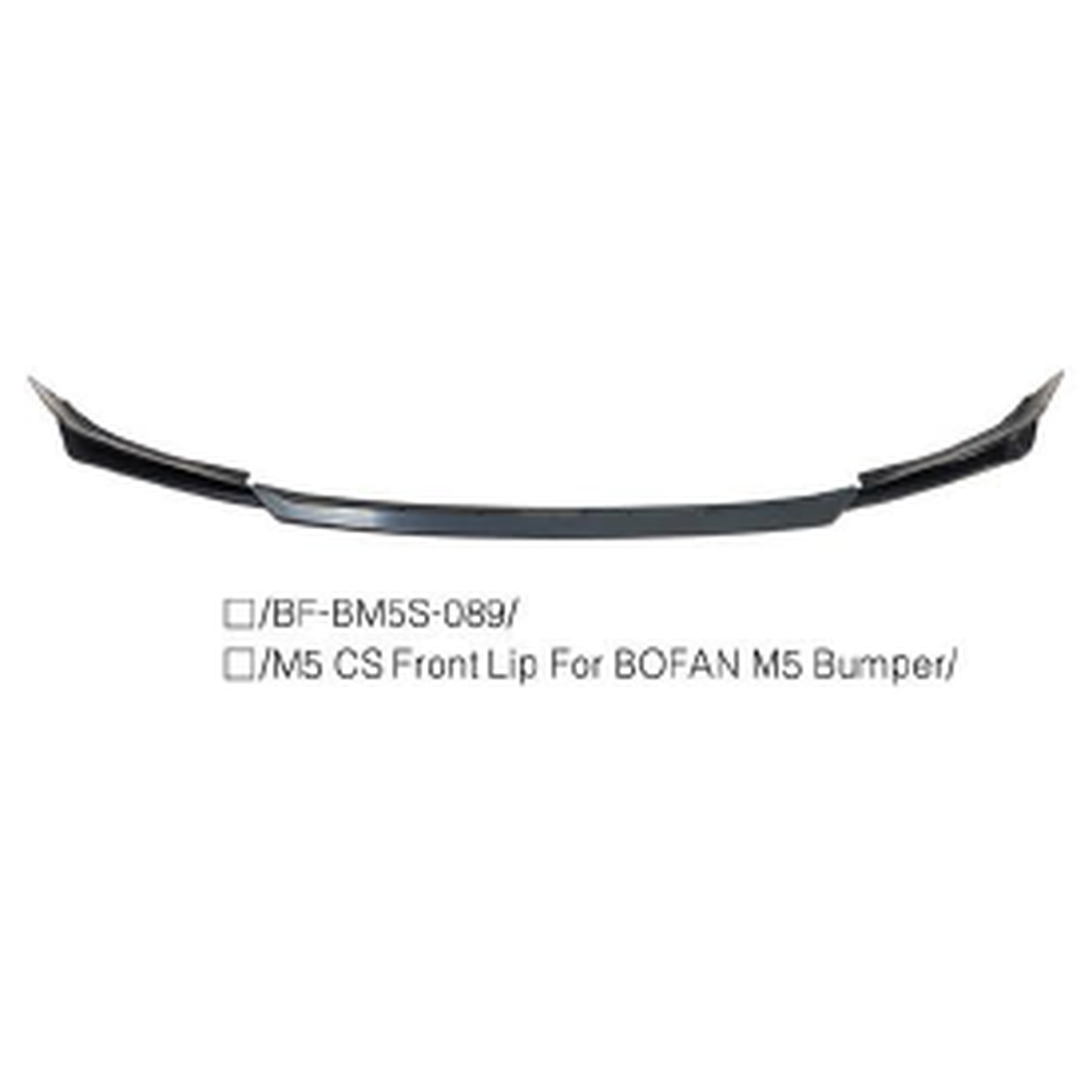 M5 CS Front Lip For BOFAN M5 Bumper MTP-G30-077 for BMW
