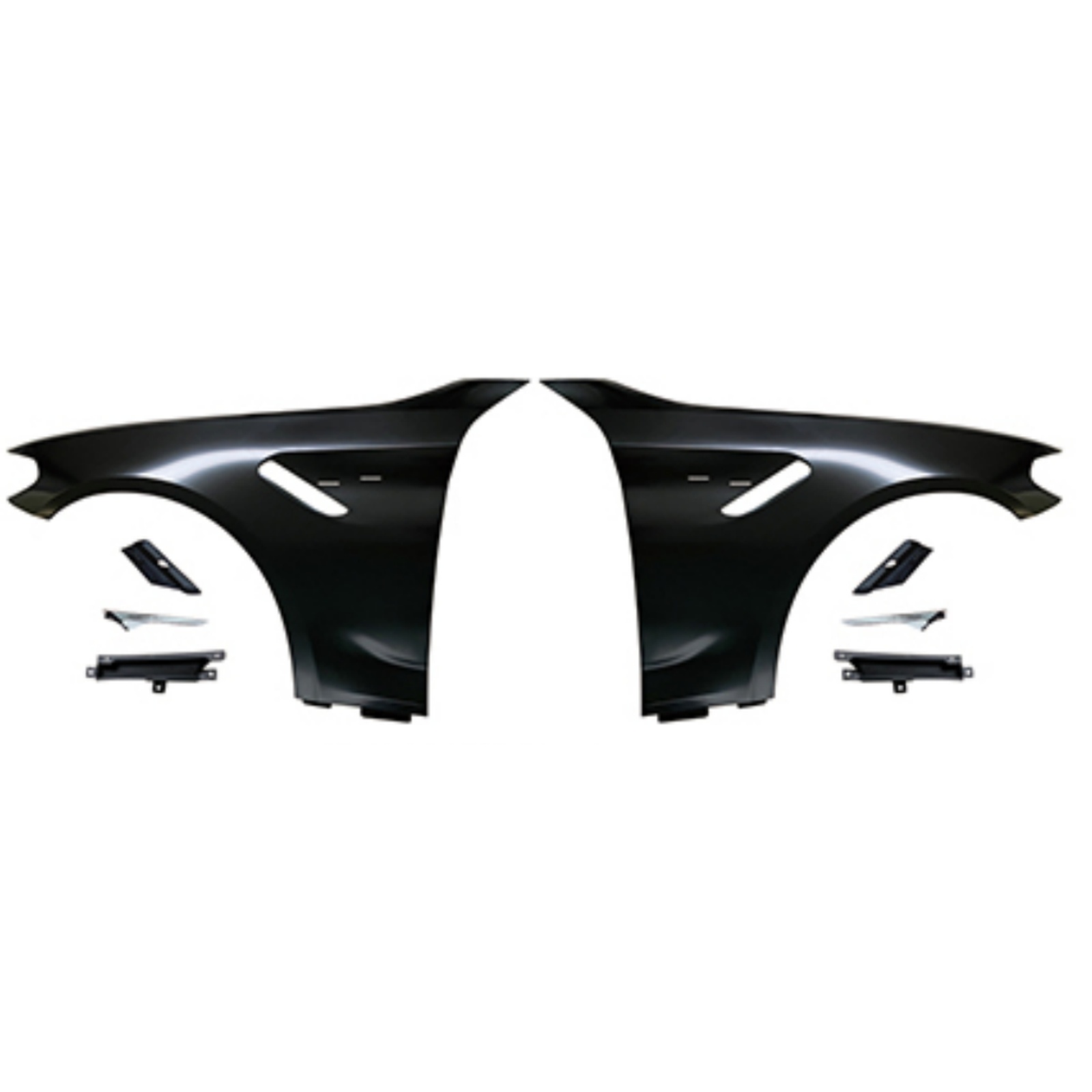 Old to New M5 Aluminum Fender MTP-F10-044 for BMW