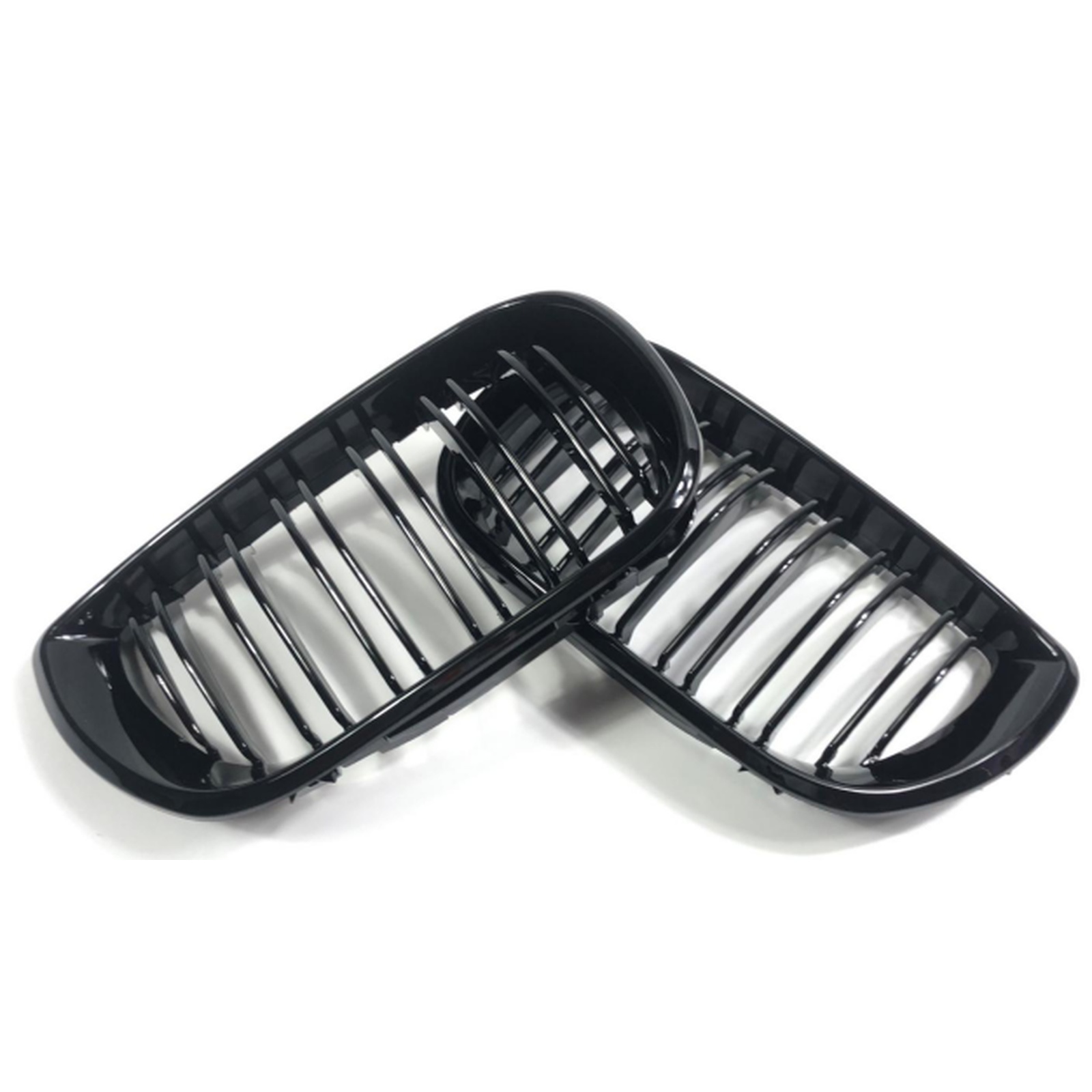 Gloss black/double/grille MTP-BMG-037 for BMW