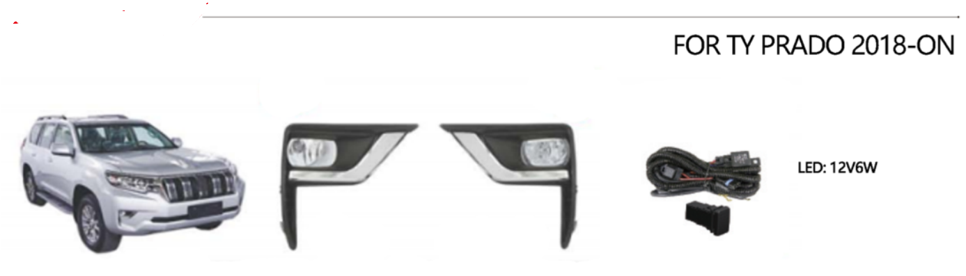 Fog Lamps TY1080100 for 丰田 Toyota