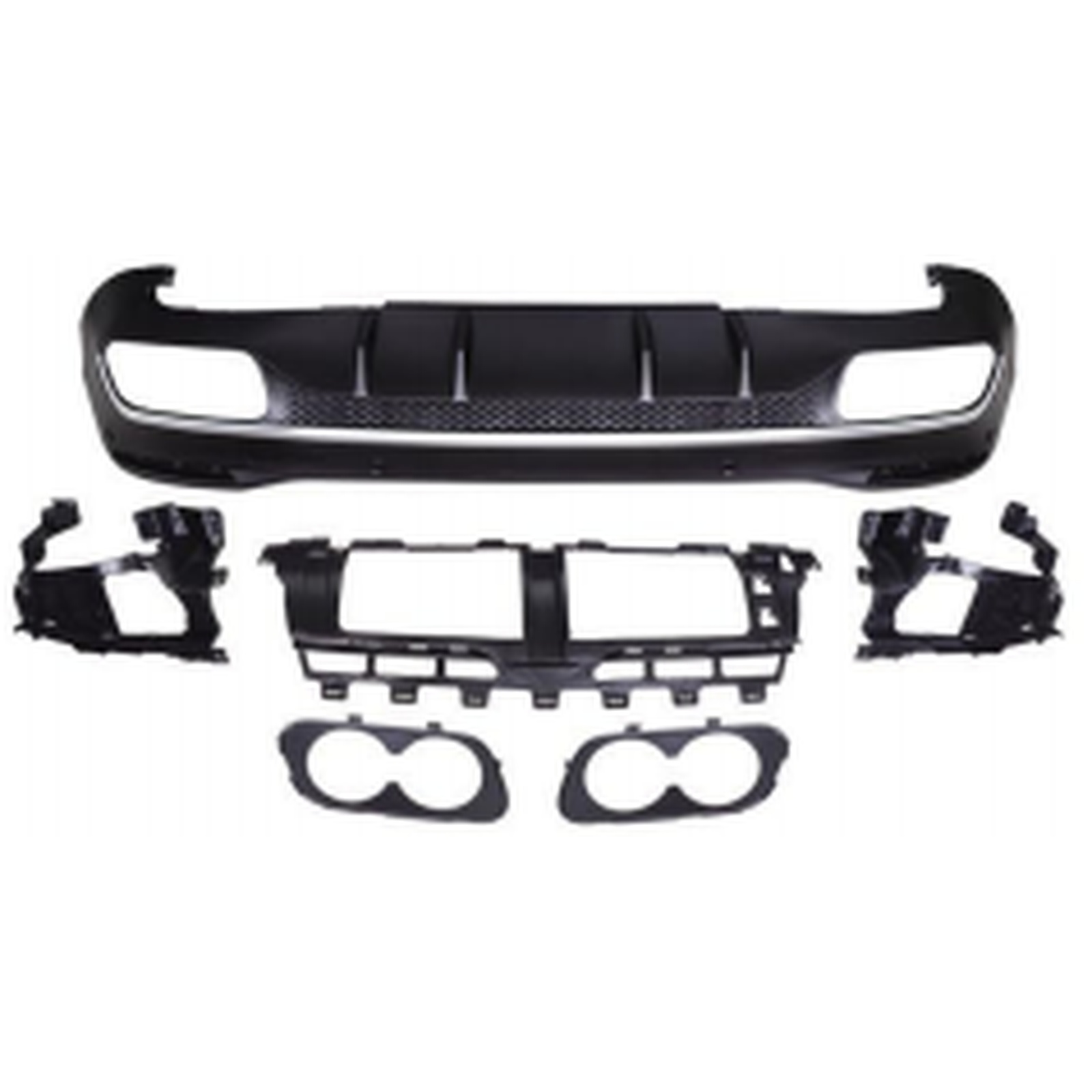 GLE53 Rear Diffuser/For AMG/Silver MTP-W167-009 for BENZ