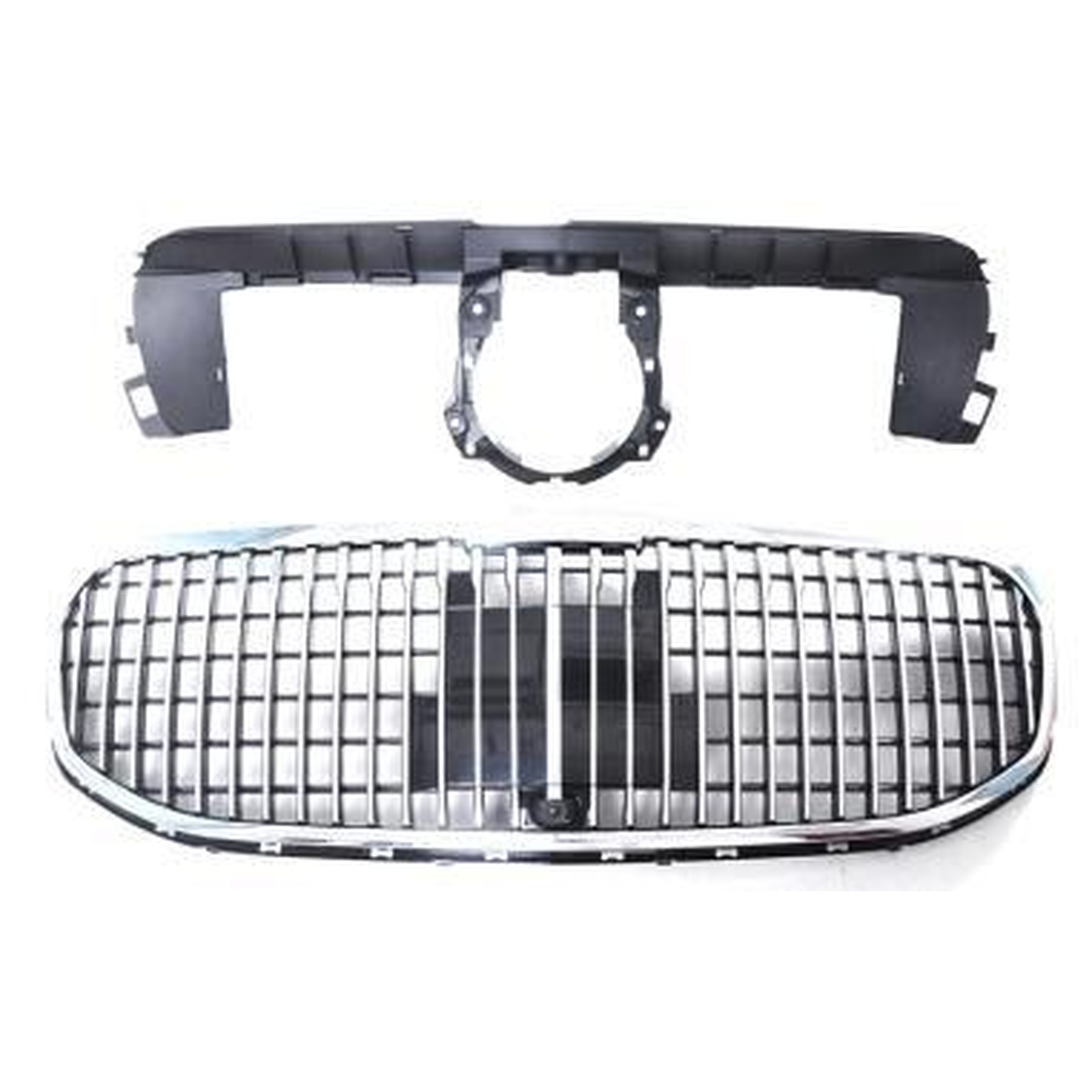Maybach Grille With ACC Silver MTP-BZG-193 for BENZ