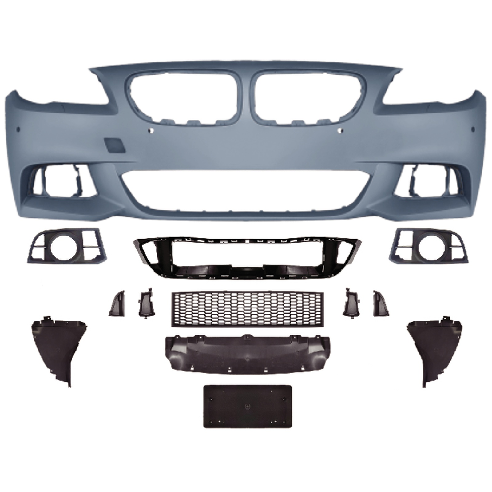 F10 M-Tech Front Bumper Assy MTP-F10-028 for BMW
