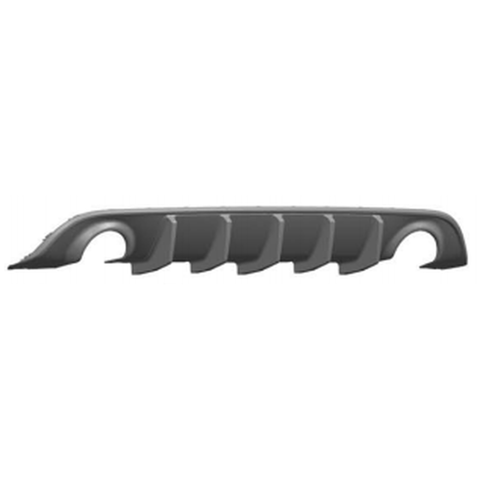 Competition Rear diffuser for SRT bumper MTP-CHARG-042 for DODGE