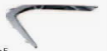 Fog lamp cover stripe HN0851681 for 现代 Hyundai