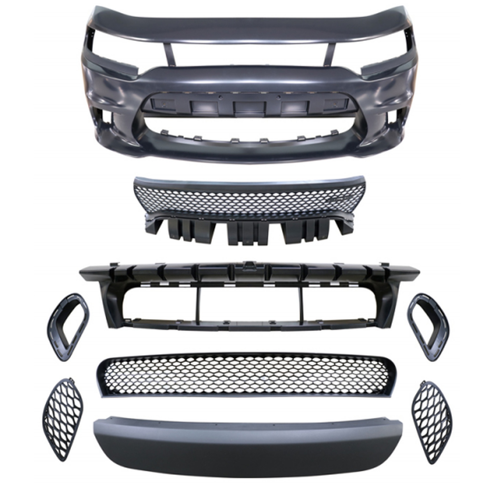 2015 SRT Front Bumper Without Fog Lamp Hole MTP-CHARG-001 for DODGE