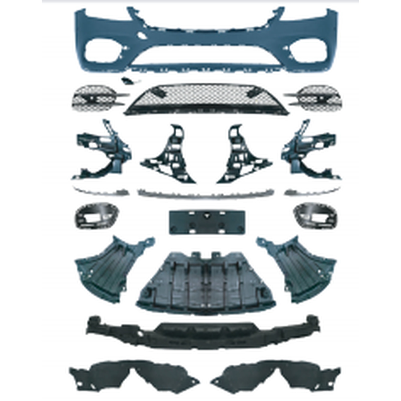 S450 Front Bumper Assy MTP-W222-014 for BENZ