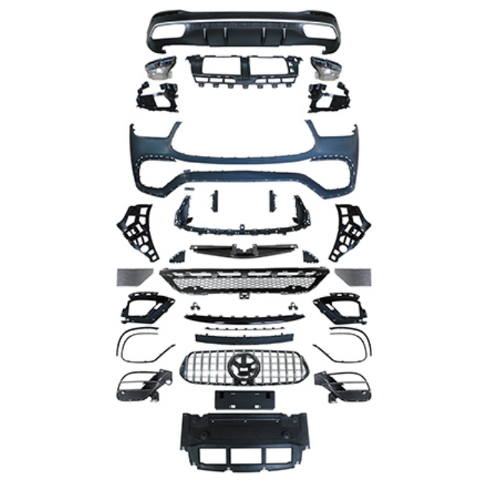 GLE63 AMG Body Kit For AMG MTP-W167-002 for BENZ