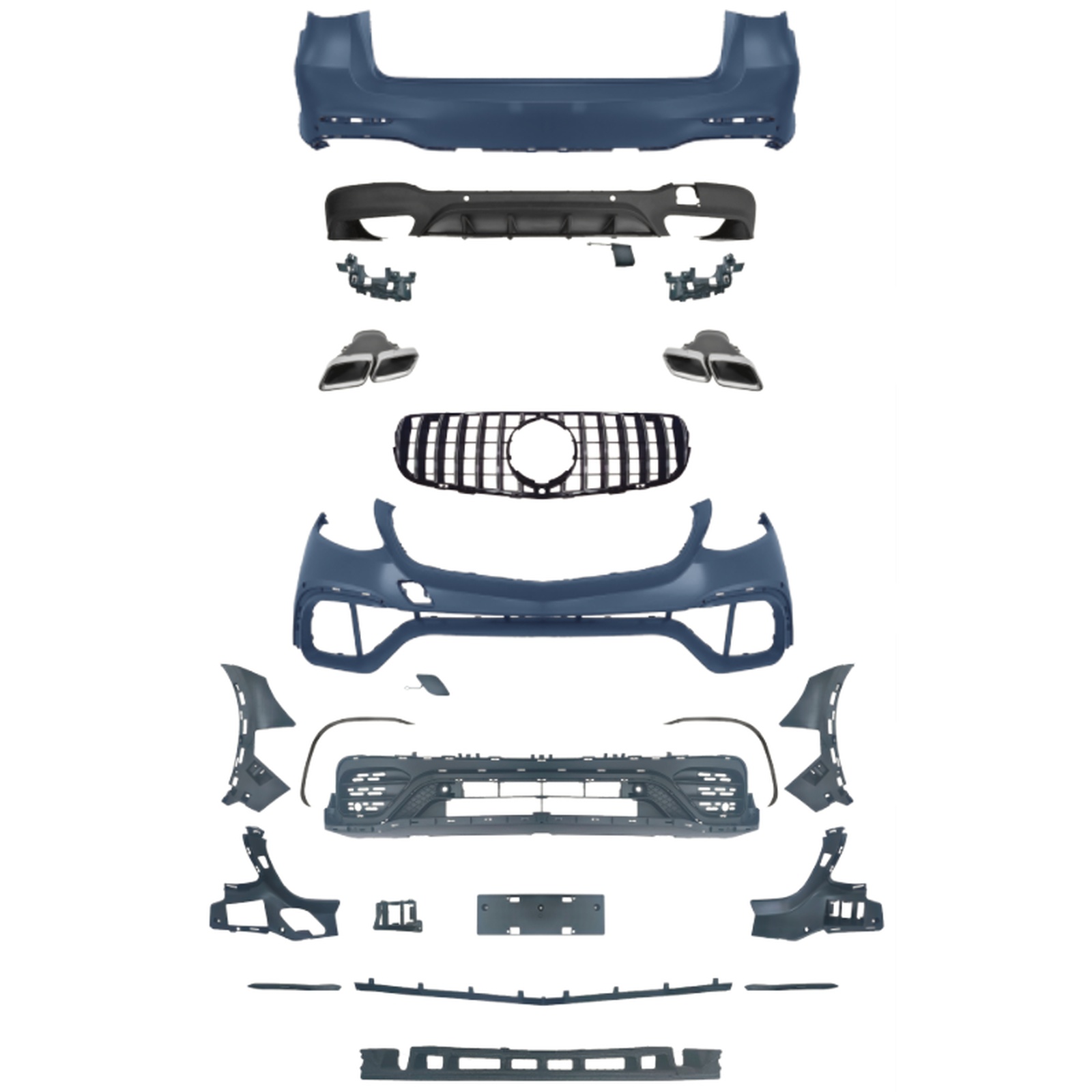 GLC63 Bodykits MTP-X253-009 for BENZ