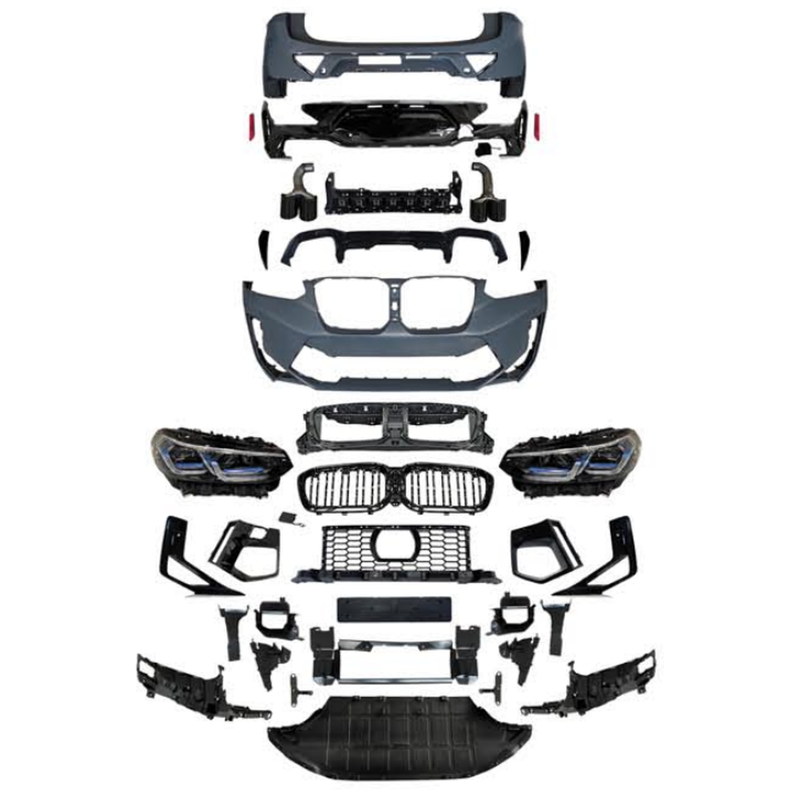 X4M Old to New Body kit 18-20 MTP-G02-003 for BMW