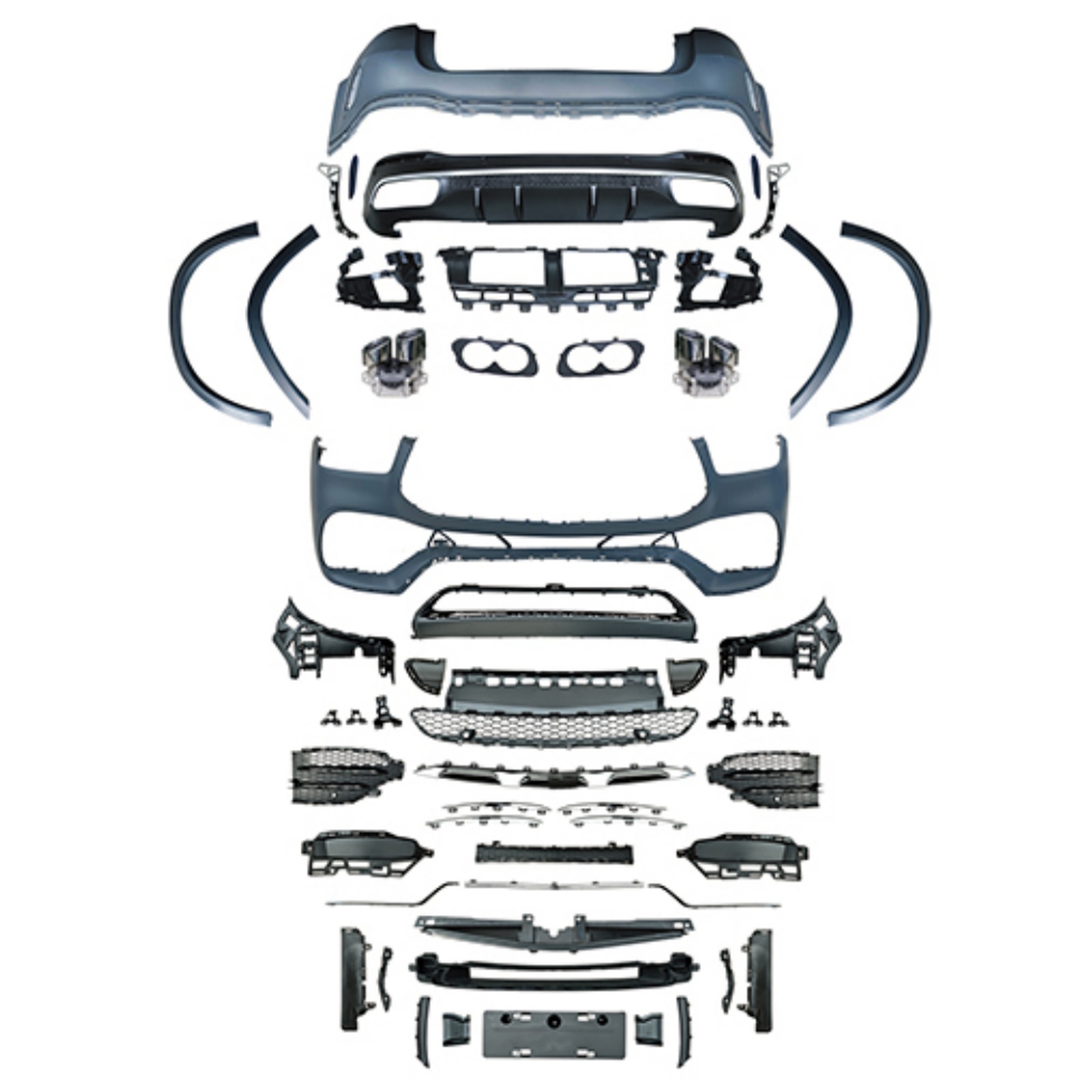 GLE53 AMG Body Kit For Normal/20-23 MTP-W167-003 for BENZ