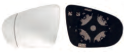 Heated Mirror Glass VG1340281 for 大众 Volkswagen