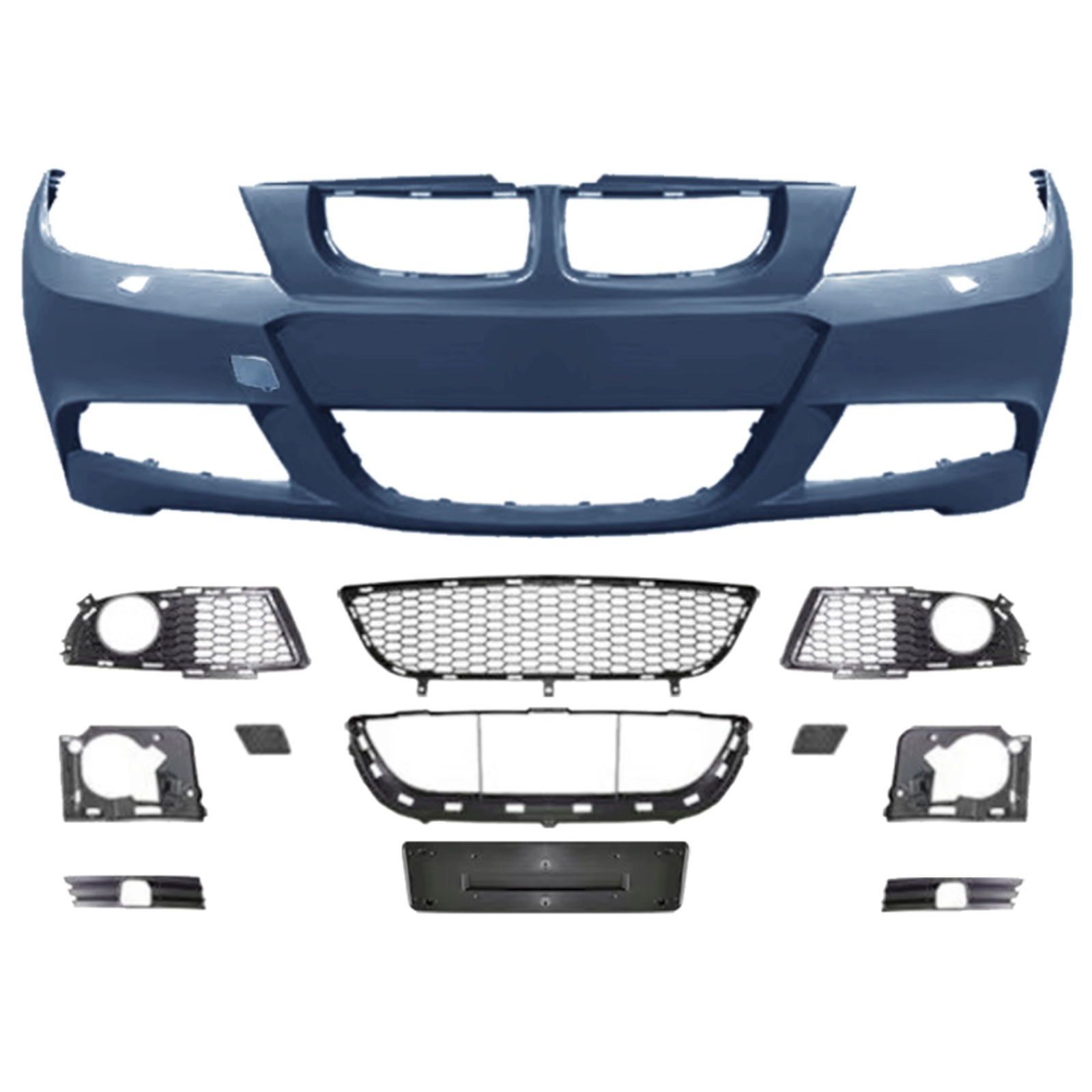 E90 M-Tech Front Bumper Assy MTP-E90-013 for BMW