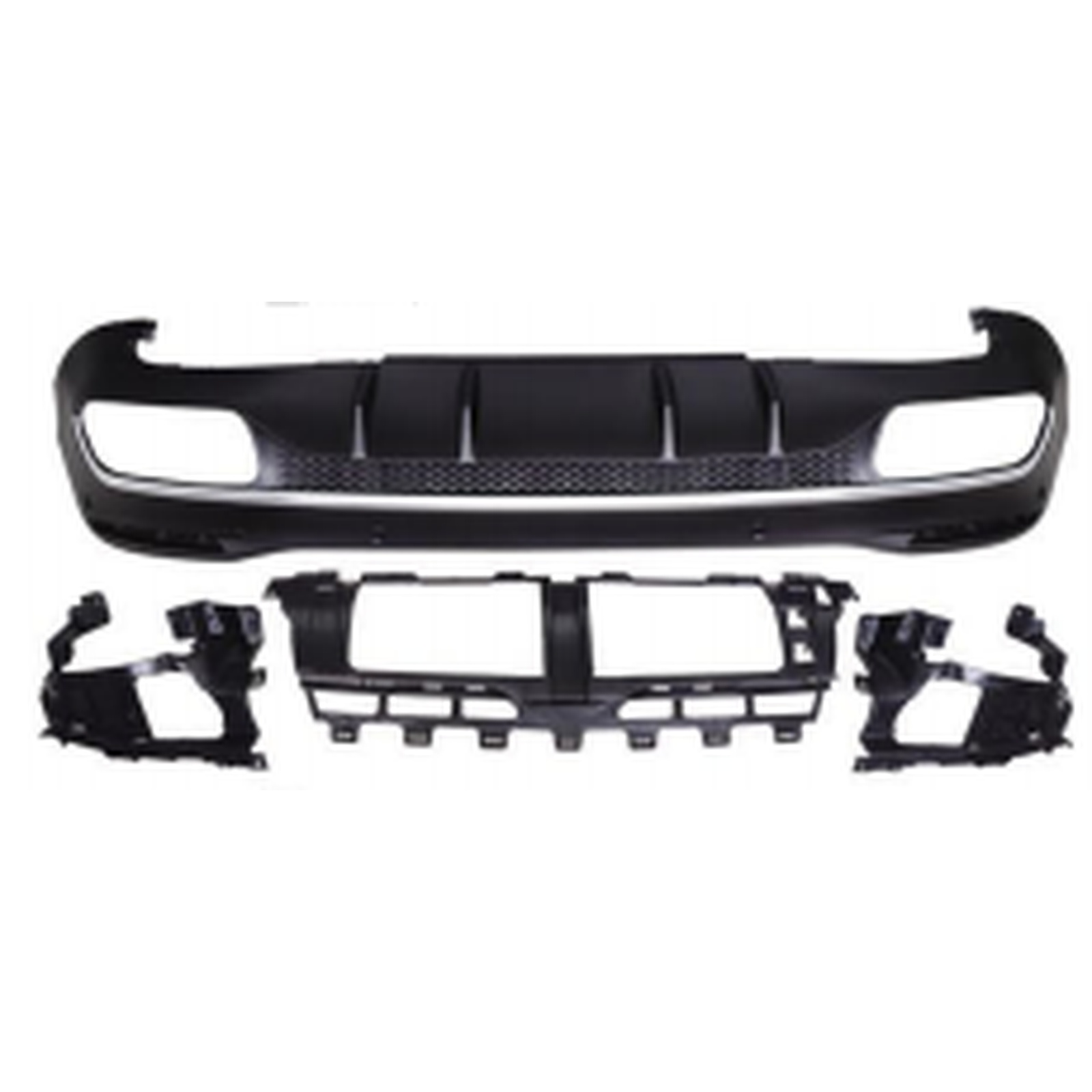 GLE63 Rear Diffuser/For AMG/Silver/ MTP-W167-011 for BENZ