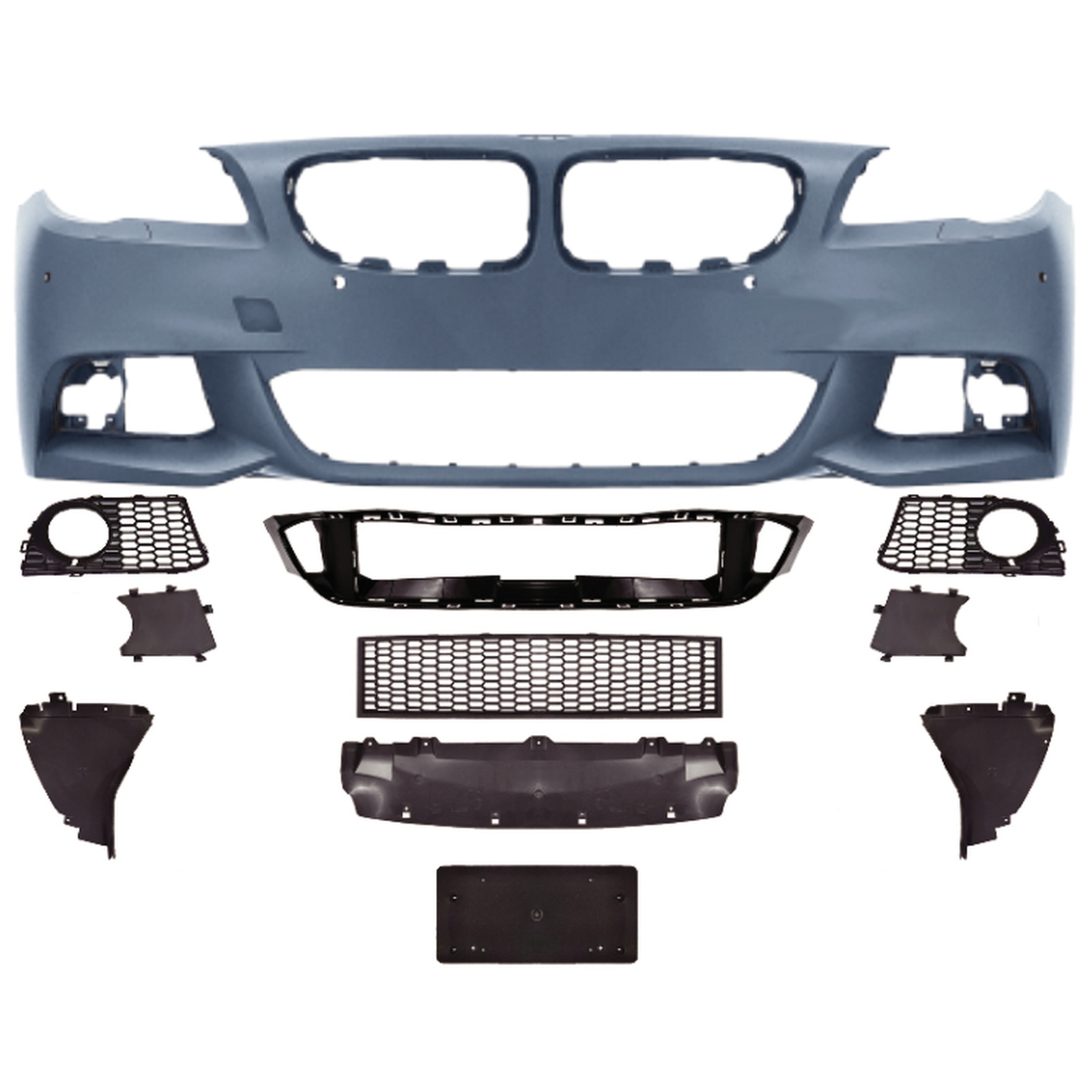 F10 M-Tech Front Bumper Assy MTP-F10-027 for BMW