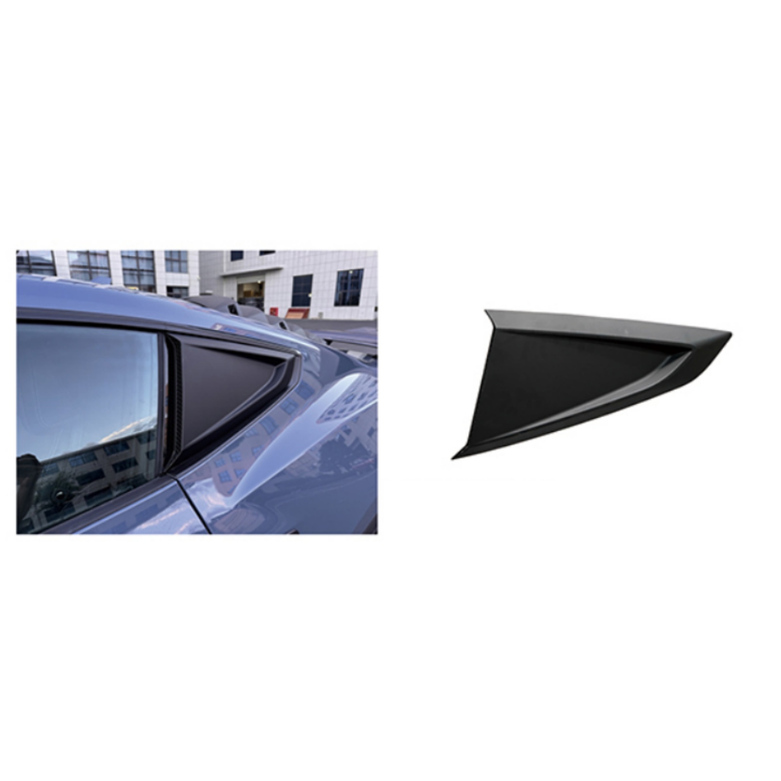 AMPP Quarter Window Louvers MTP-MUST-120 for FORD