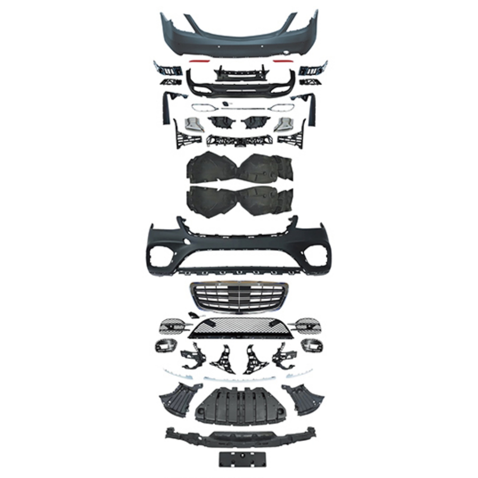 S450 Bodykit For 18-22 MTP-W222-007 for BENZ