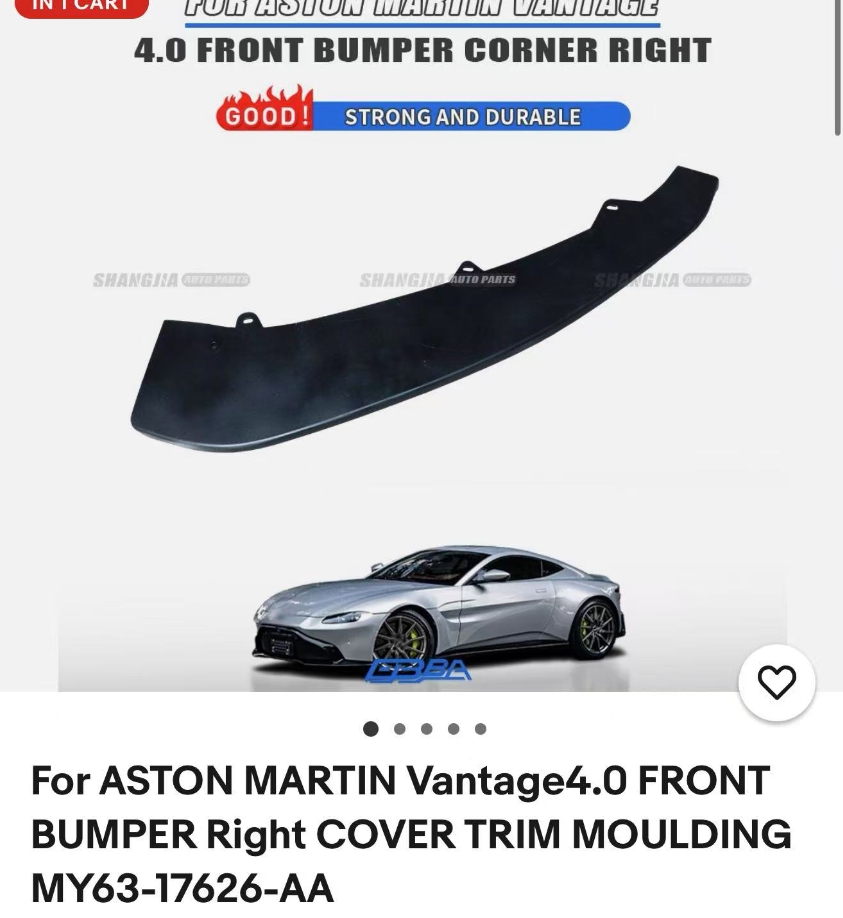 Corner Cover AM3660472 for 阿斯顿-马丁 Aston Martin
