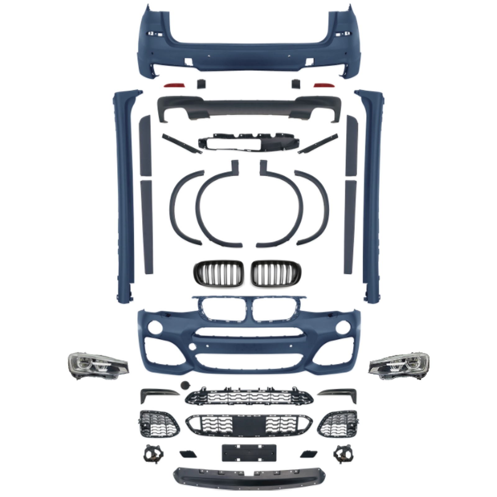 M-Tech Old To New Bodykits MTP-F25-009 for BMW