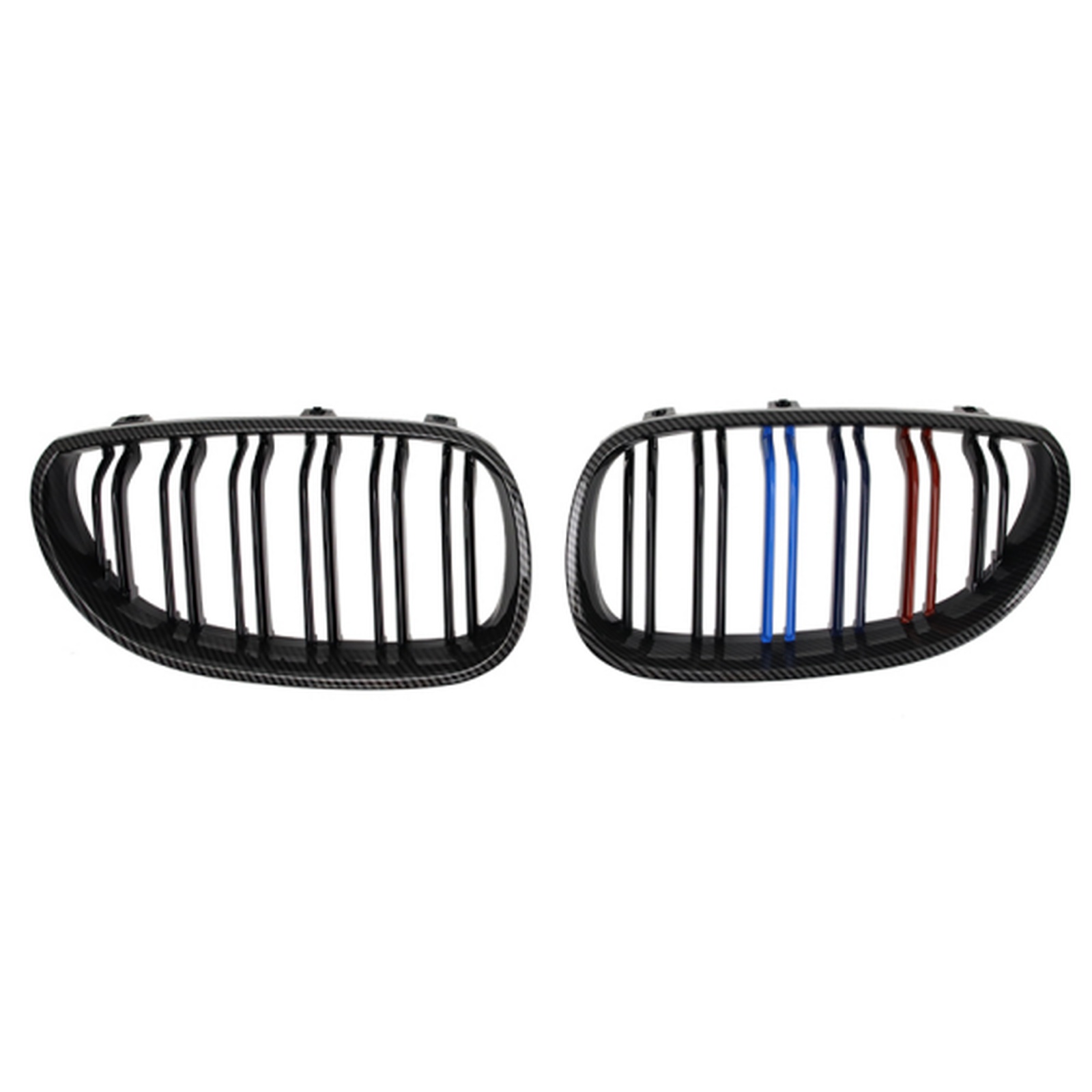 Carbon look/M color/double/Grille MTP-BMG-130 for BMW