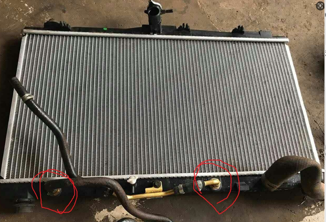 Radiator tank Assembly TY0311360 for 丰田 Toyota