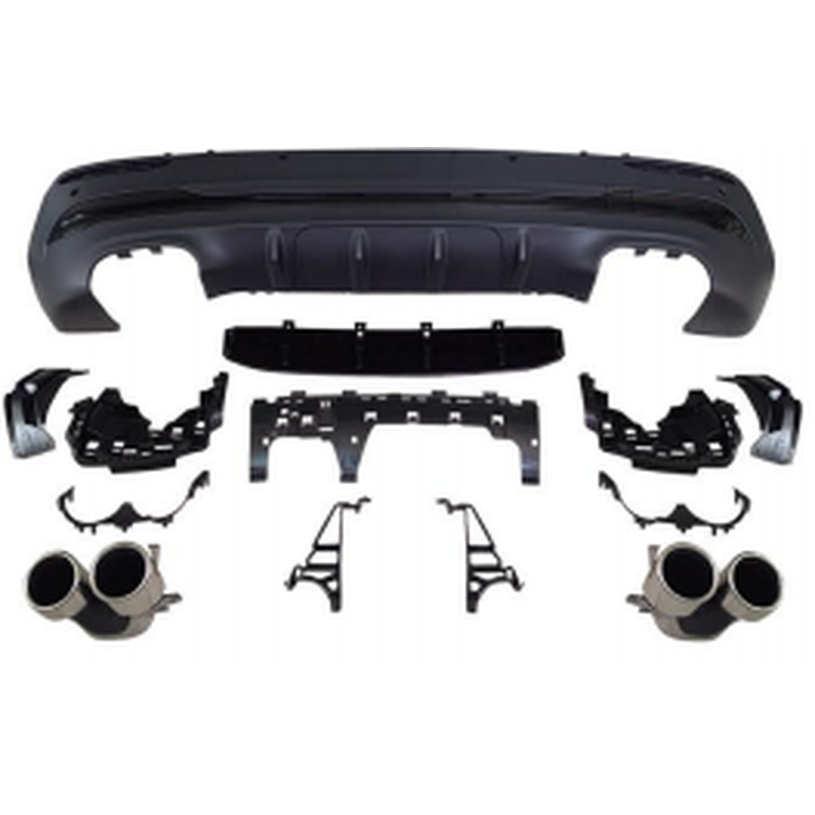 GLA45 Rear Diffuser/Black MTP-X247-006 for BENZ