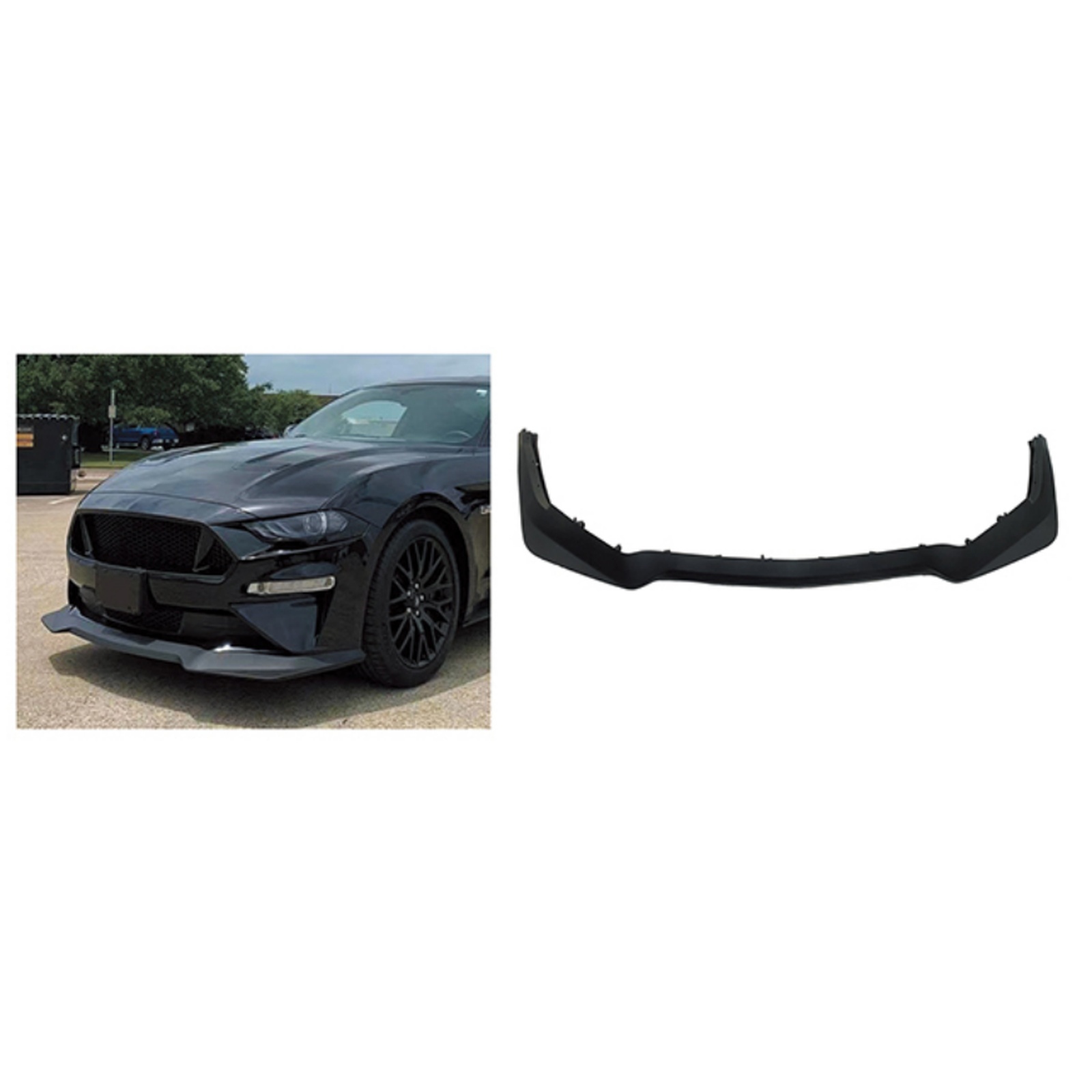Modern Front Lip For 18-22 MTP-MUST-107 for FORD